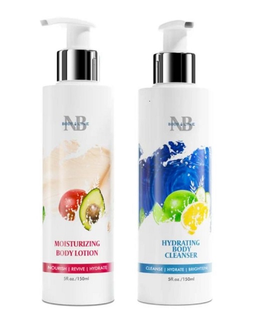 NB Natural Moisturizing Body Lotion and Hydrating Body Cleanser
