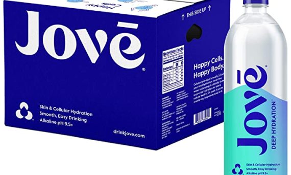 Jovē, an alkaline water with pH 9.5+ that uses Advanced Cellular Hydration Technology